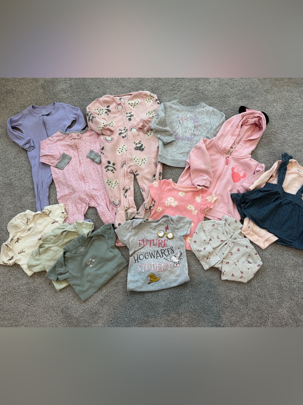 Baby Girls clothing bundle size 9-12 months